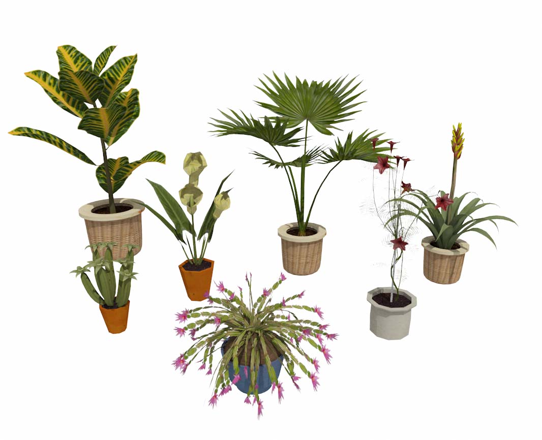 3d plants