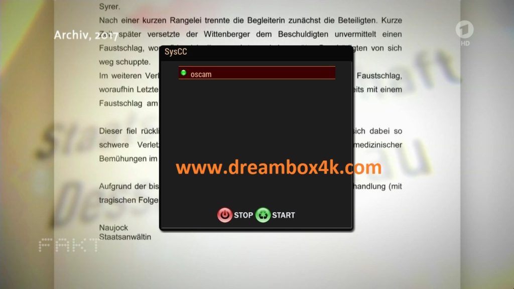 dreambox 8000 softcam installieren